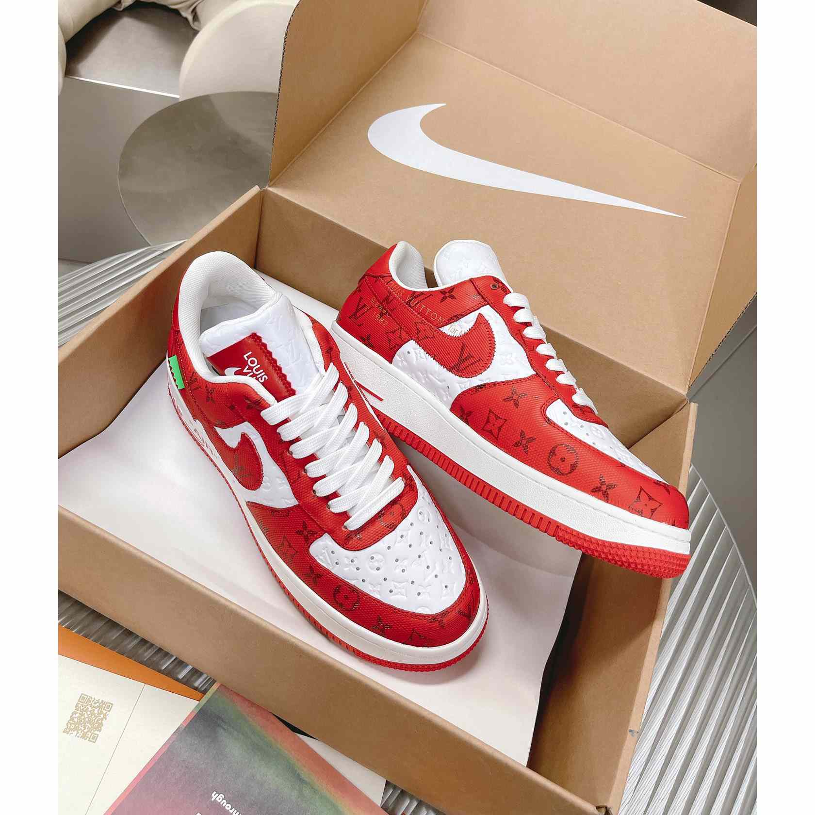Louis Vuitton x Air Jordan1 Low AJ1 Sneaker - PerfectKickZ
