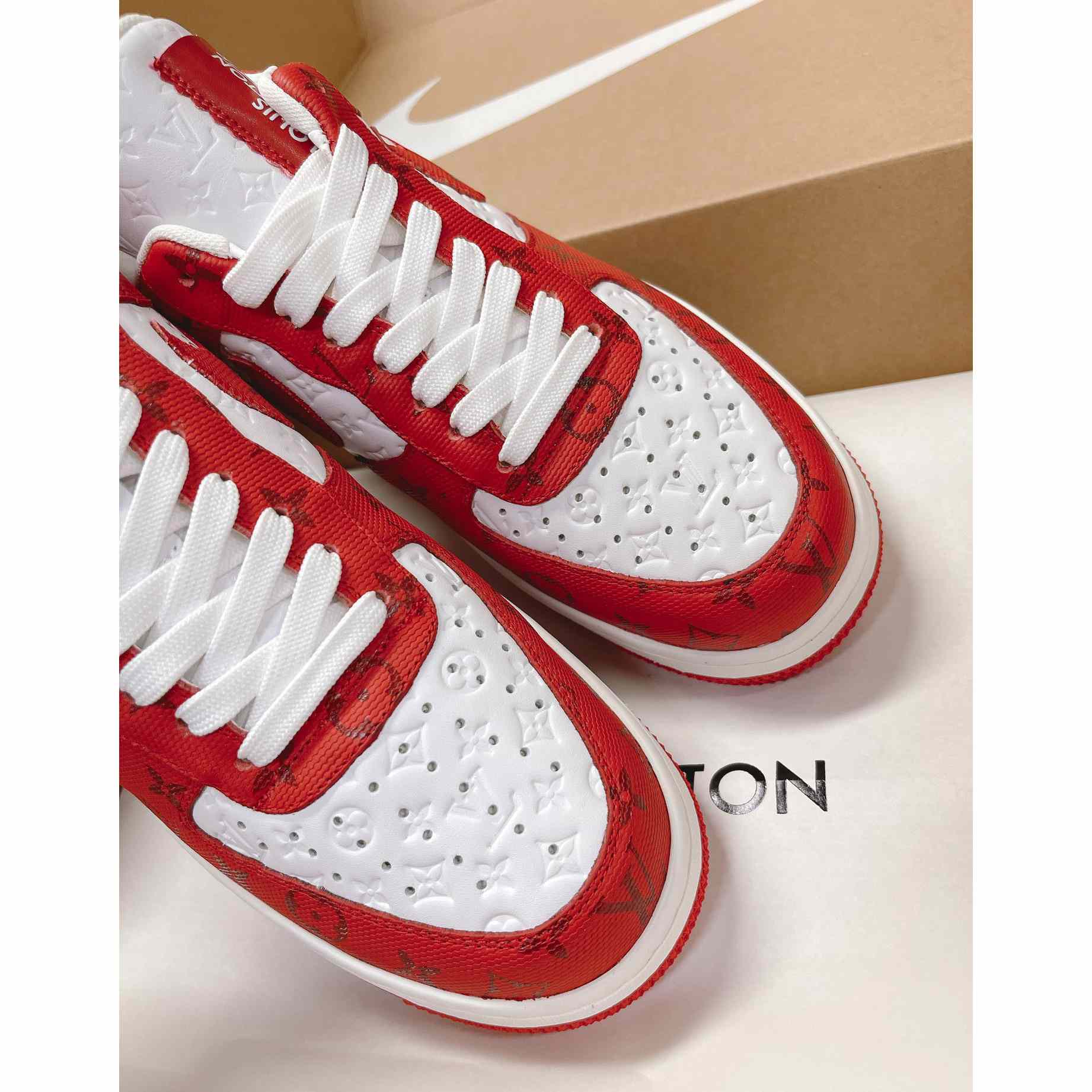 Louis Vuitton x Air Jordan1 Low AJ1 Sneaker - PerfectKickZ