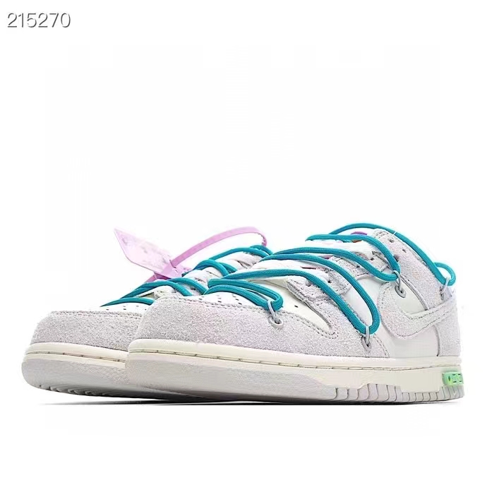 Nike X Off-White Dunk Low Lot 36 "The 50" Sneaker     - PerfectKickZ