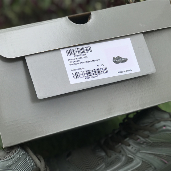 Balenciaga Defender Sneaker In Dark Green Mesh And Nylon - PerfectKickZ