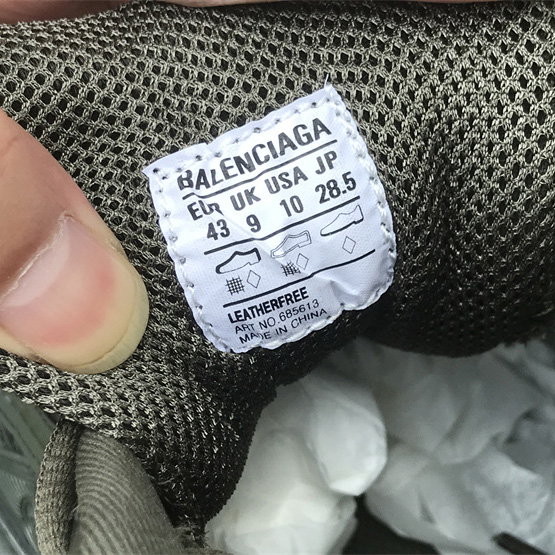 Balenciaga Defender Sneaker In Dark Green Mesh And Nylon - PerfectKickZ