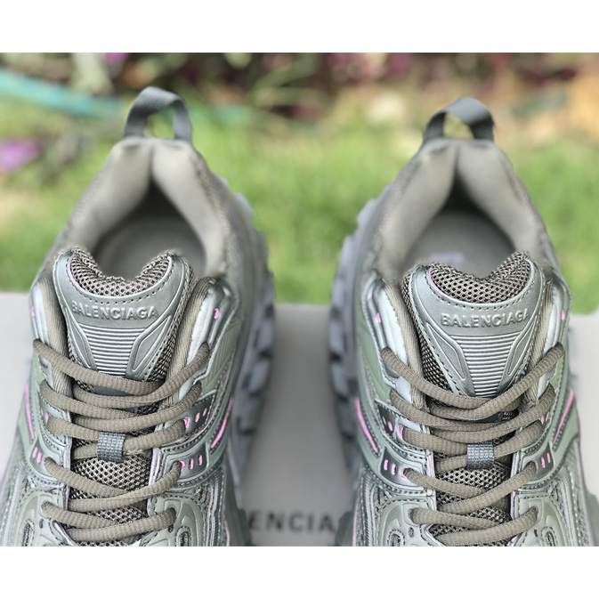 Balenciaga Defender Sneaker In Dark Green Mesh And Nylon - PerfectKickZ