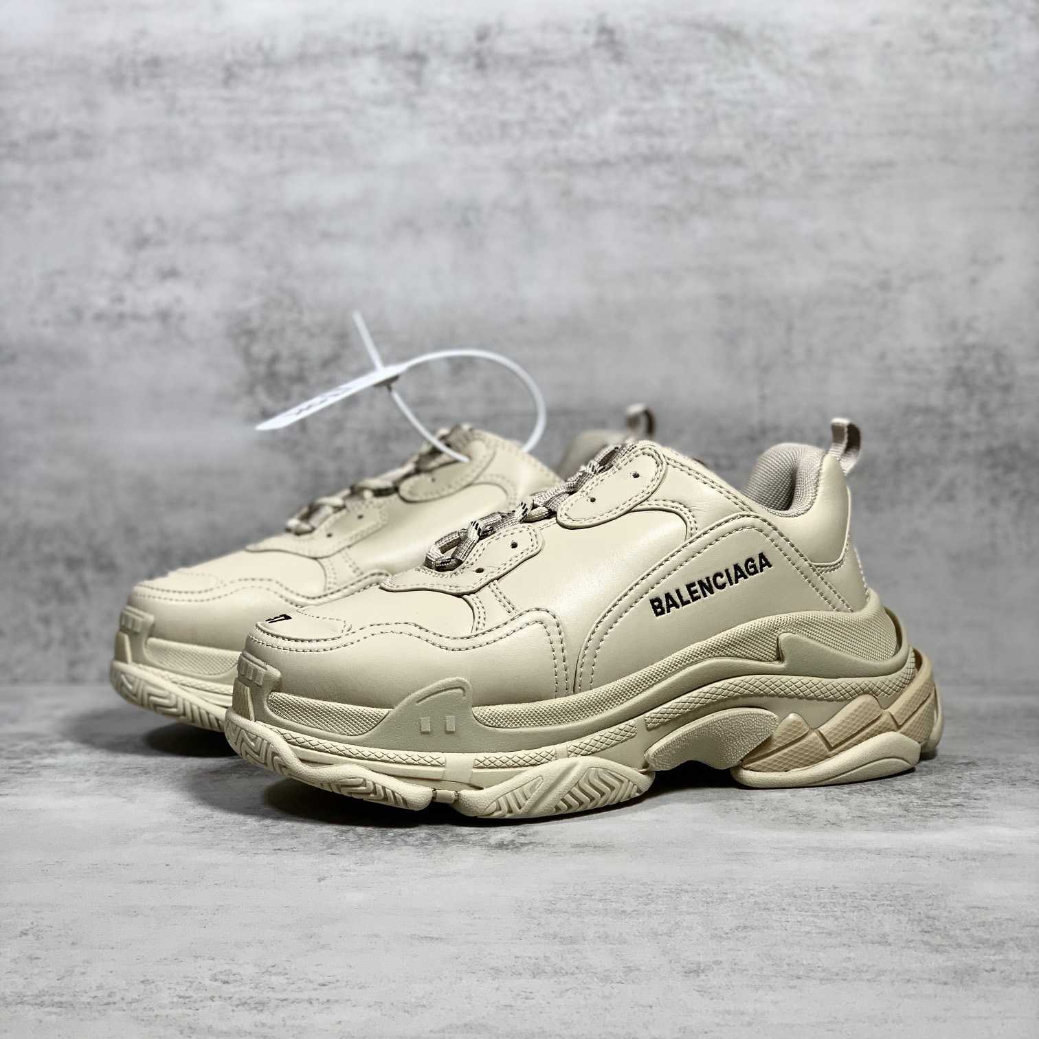 Balenciaga Triple S Sneaker In Beige Technical Material - PerfectKickZ