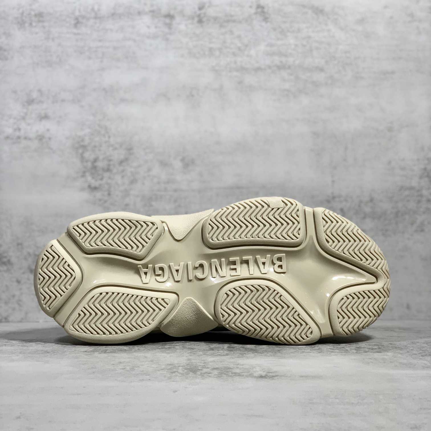 Balenciaga Triple S Sneaker In Beige Technical Material - PerfectKickZ