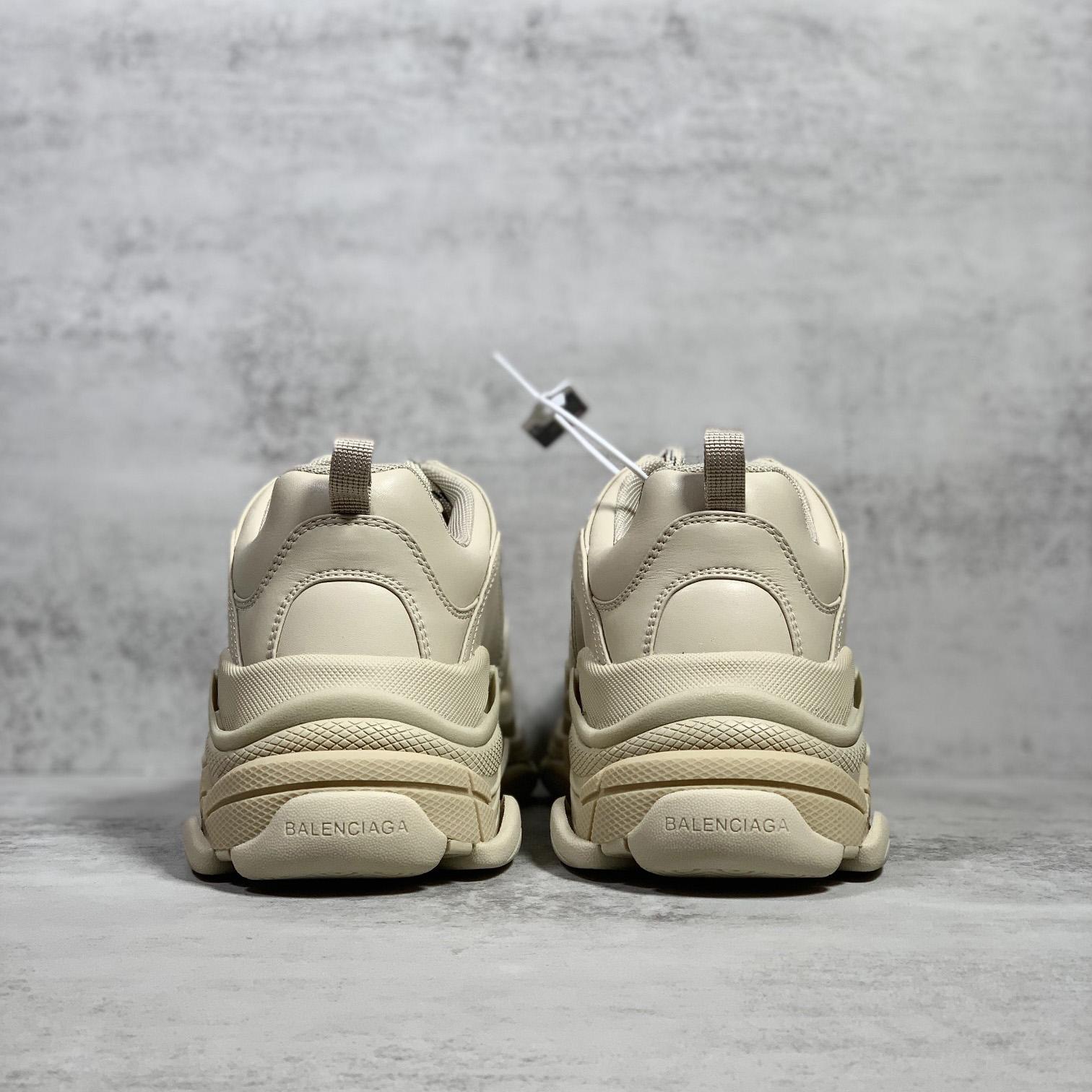 Balenciaga Triple S Sneaker In Beige Technical Material - PerfectKickZ