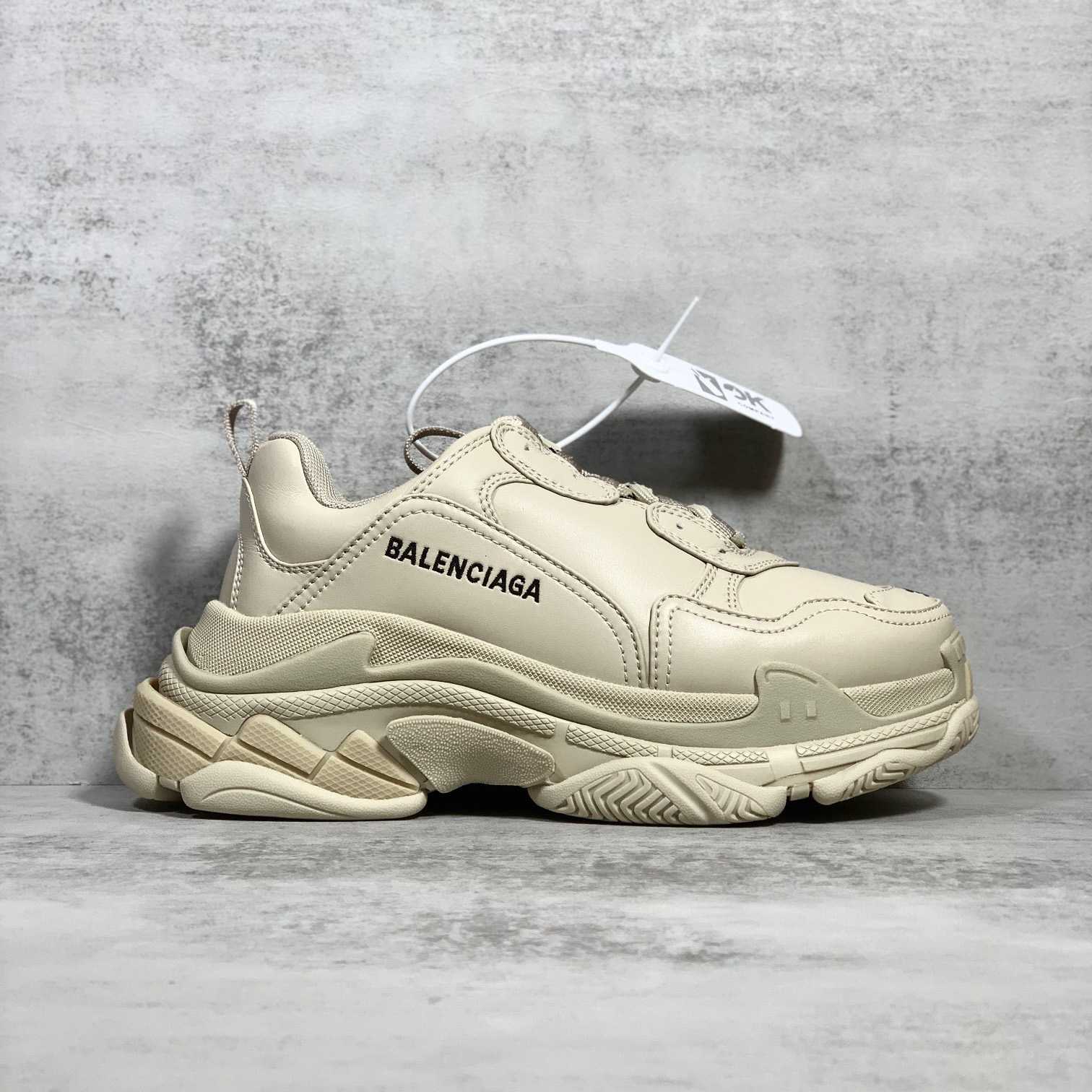 Balenciaga Triple S Sneaker In Beige Technical Material - PerfectKickZ