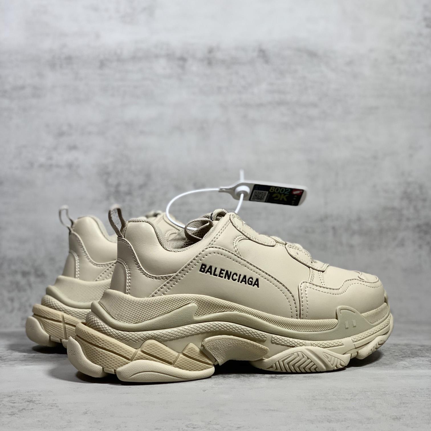 Balenciaga Triple S Sneaker In Beige Technical Material - PerfectKickZ