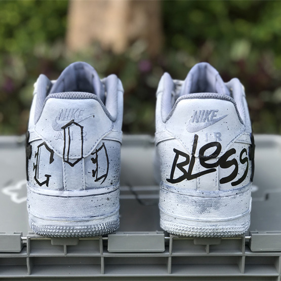 Chrome Hearts x Nike Air Force 1'07 Low Sneaker      - PerfectKickZ