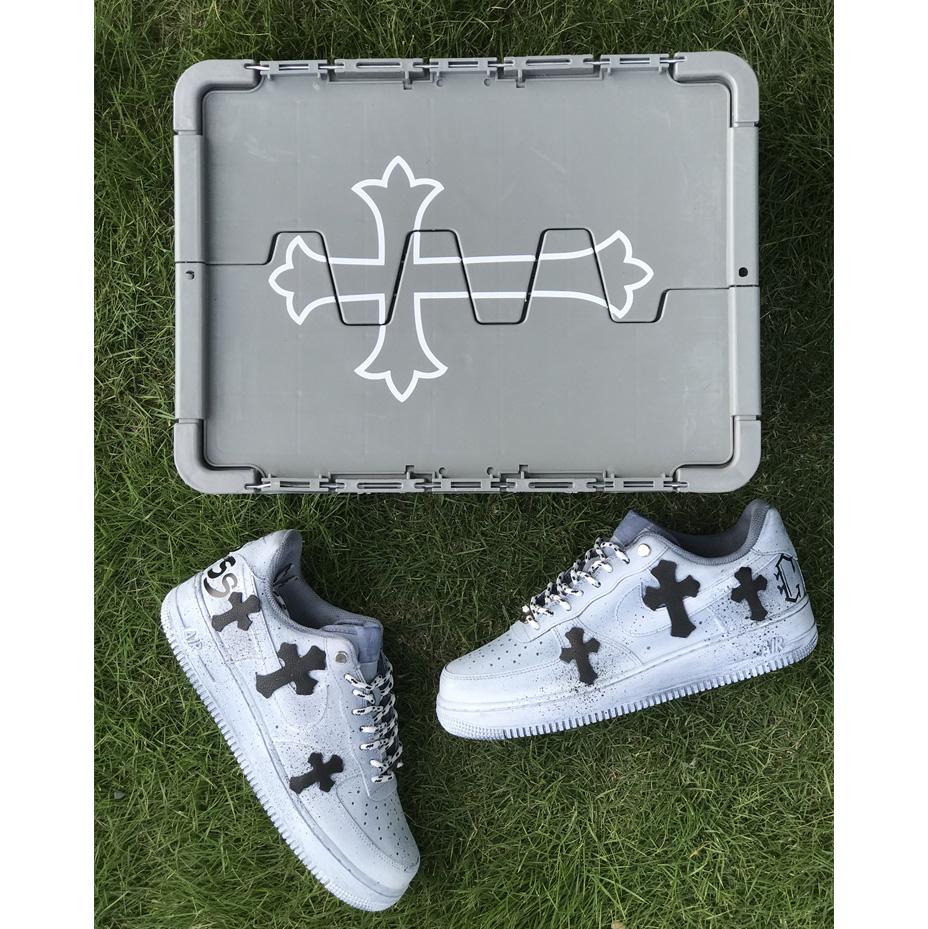 Chrome Hearts x Nike Air Force 1'07 Low Sneaker      - PerfectKickZ