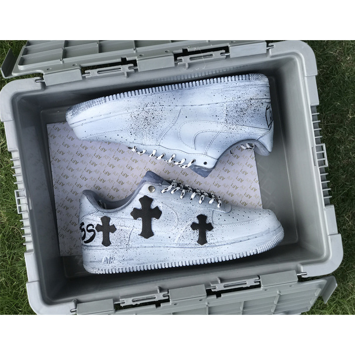 Chrome Hearts x Nike Air Force 1'07 Low Sneaker      - PerfectKickZ