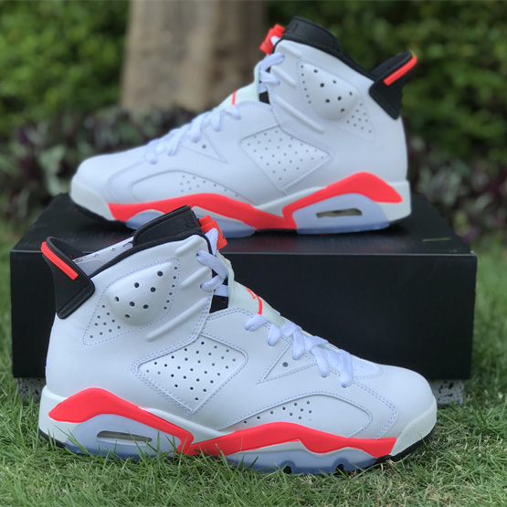 Air Jordan 6 ＂Infrared＂Sneaker     384664-123 - PerfectKickZ