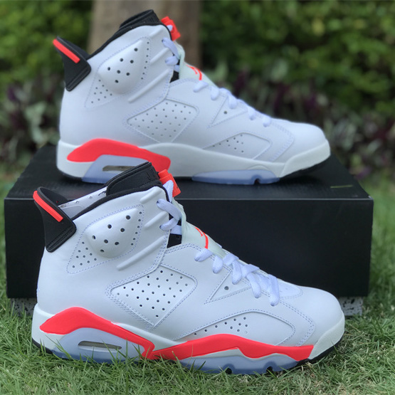 Air Jordan 6 ＂Infrared＂Sneaker     384664-123 - PerfectKickZ