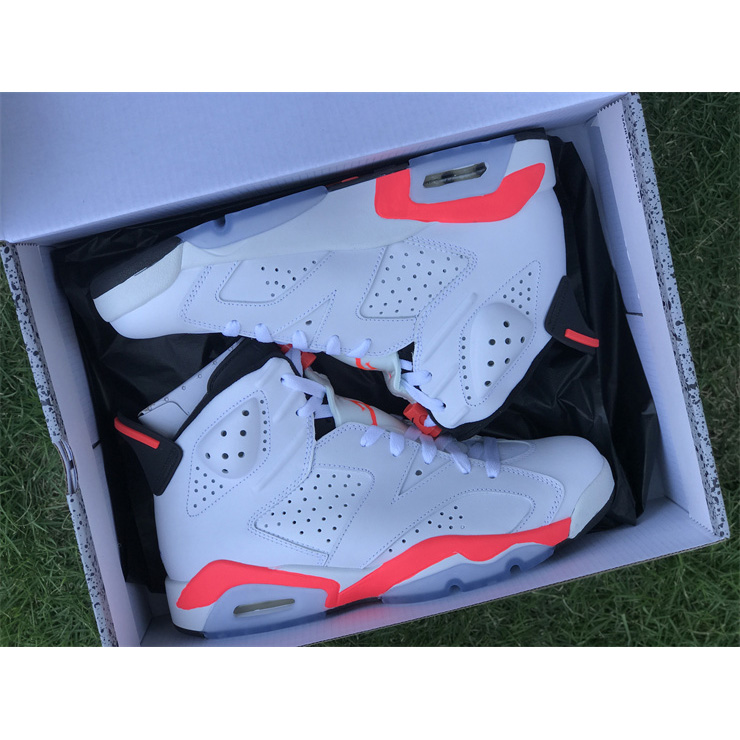 Air Jordan 6 ＂Infrared＂Sneaker     384664-123 - PerfectKickZ