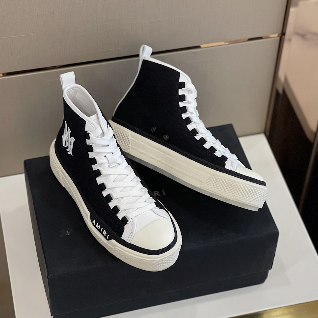 Amiri M.A. Court High Top Sneaker - PerfectKickZ