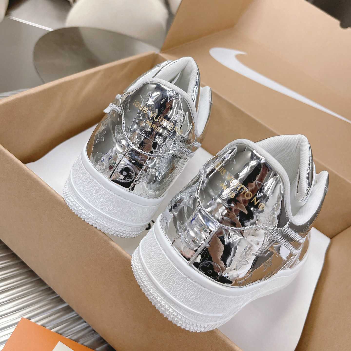 Louis Vuitton x Air Jordan1 Low AJ1 Sneaker - PerfectKickZ