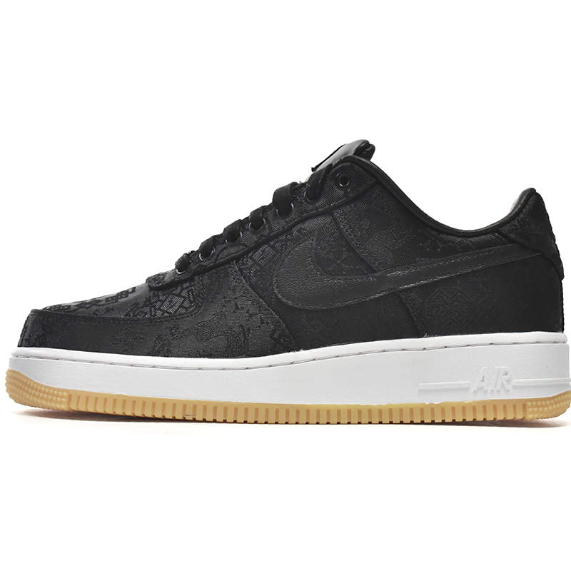 Nike Air Force 1 Low Fragment Design x Clot Black Silk Sneaker     CZ3986-001 - 