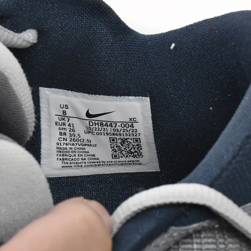 Nike PG 6 EP Grey Navy Volt Sneaker   DH8447-004 - PerfectKickZ