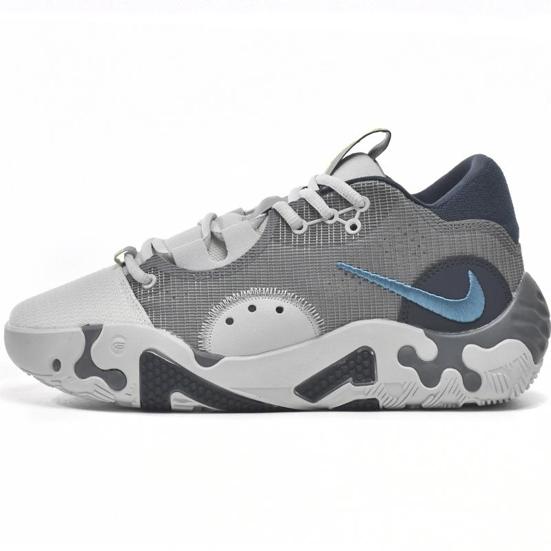 Nike PG 6 EP Grey Navy Volt Sneaker   DH8447-004 - PerfectKickZ