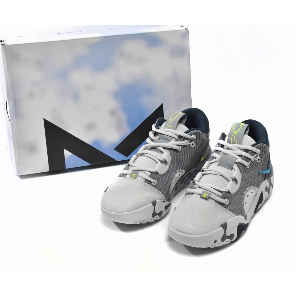 Nike PG 6 EP Grey Navy Volt Sneaker   DH8447-004 - PerfectKickZ