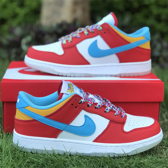 LeBron James x Nike Dunk Low “Fruity Pebbles” Sneaker     DH8009-600  - PerfectKickZ