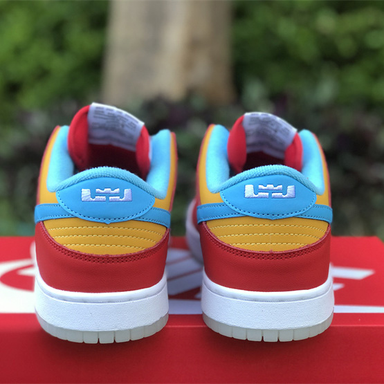 LeBron James x Nike Dunk Low “Fruity Pebbles” Sneaker     DH8009-600  - PerfectKickZ