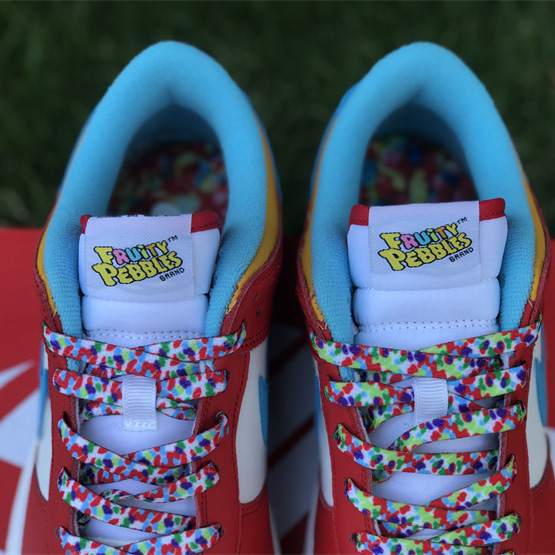 LeBron James x Nike Dunk Low “Fruity Pebbles” Sneaker     DH8009-600  - PerfectKickZ