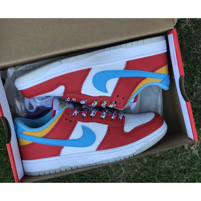 LeBron James x Nike Dunk Low “Fruity Pebbles” Sneaker     DH8009-600  - PerfectKickZ