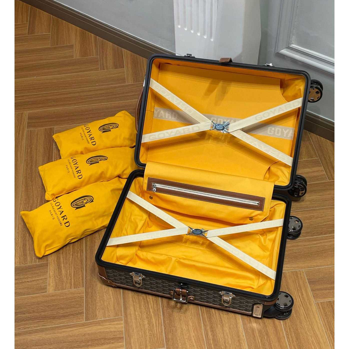 Goyard Bourget PM Trolley Case(37-27-55cm) - PerfectKickZ