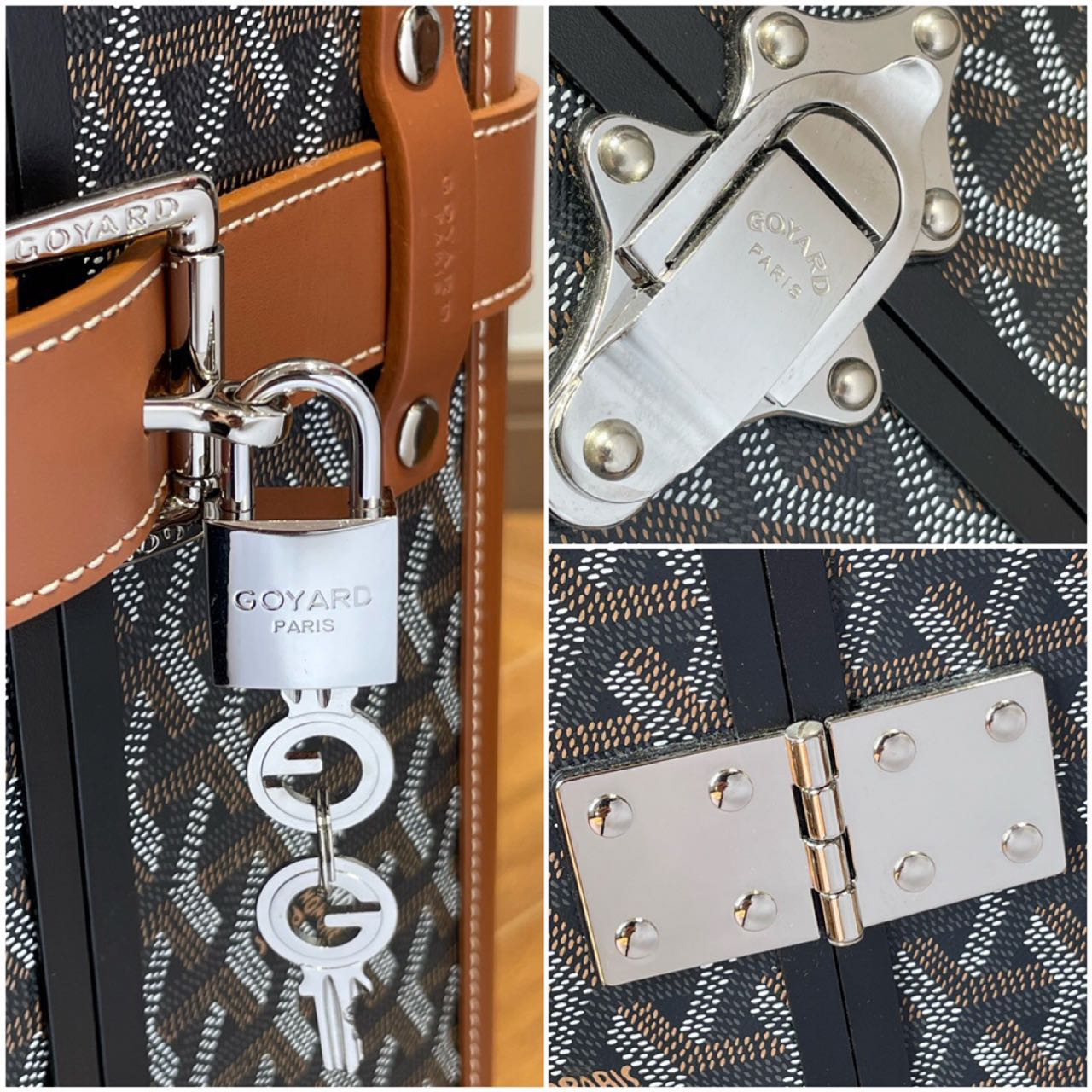 Goyard Bourget PM Trolley Case(37-27-55cm) - PerfectKickZ
