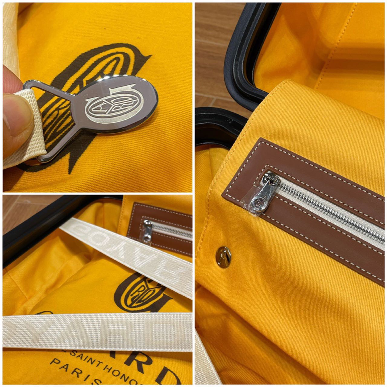 Goyard Bourget PM Trolley Case(37-27-55cm) - PerfectKickZ