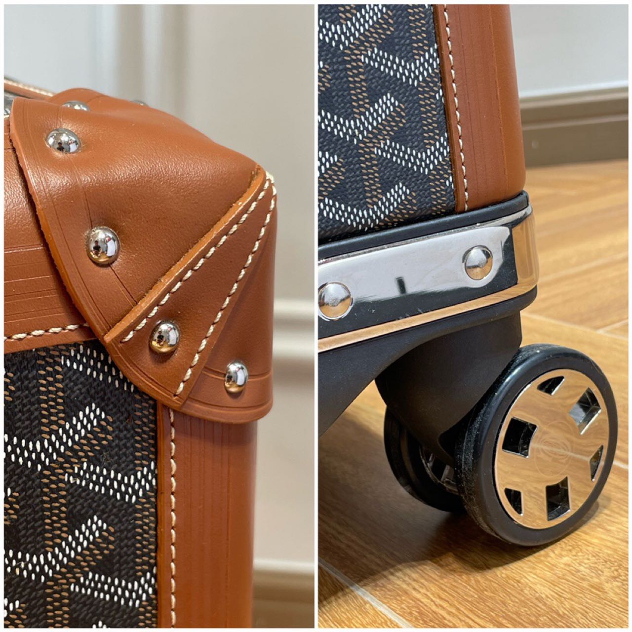 Goyard Bourget PM Trolley Case(37-27-55cm) - PerfectKickZ
