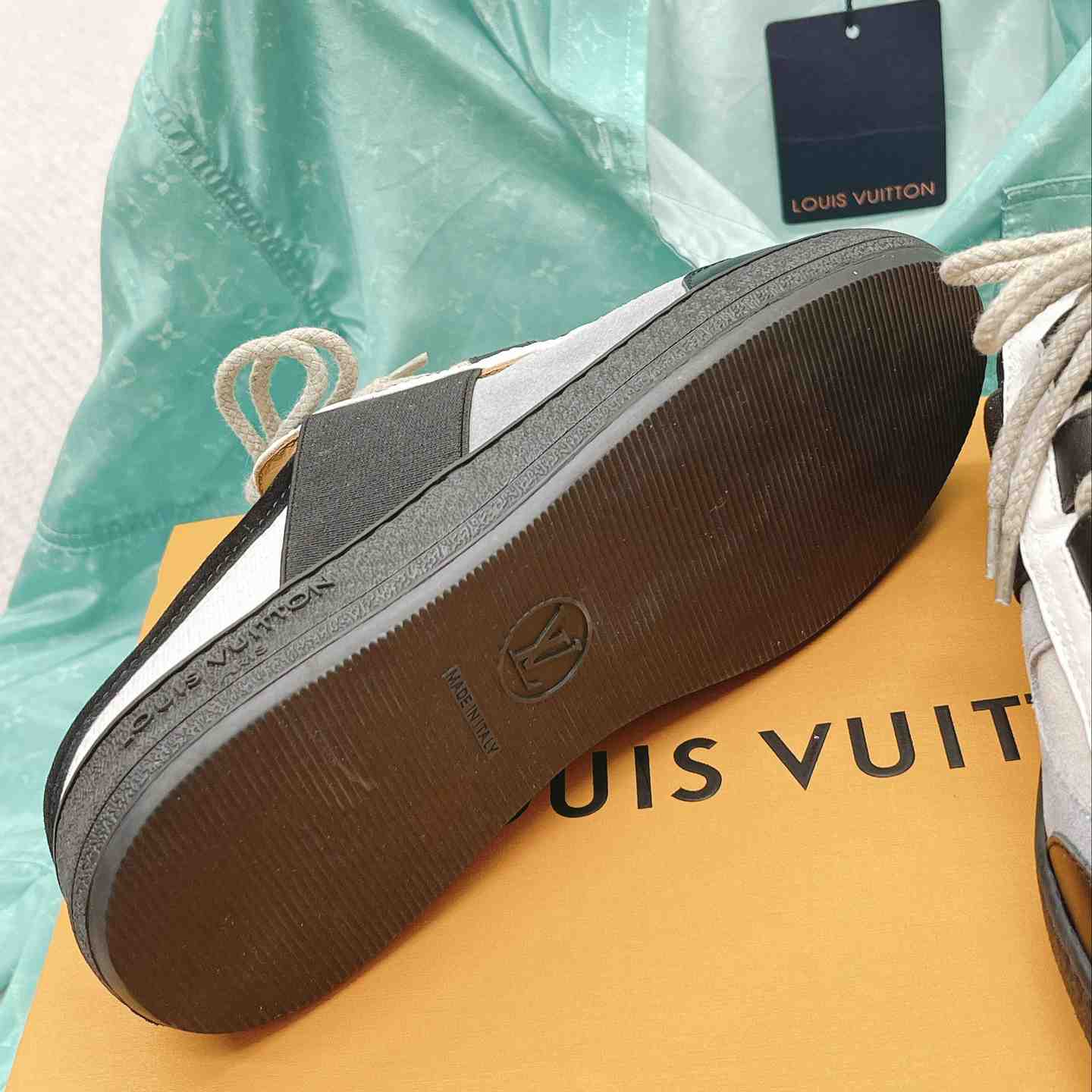 Louis Vuitton Lous Open Back Sneaker     - PerfectKickZ