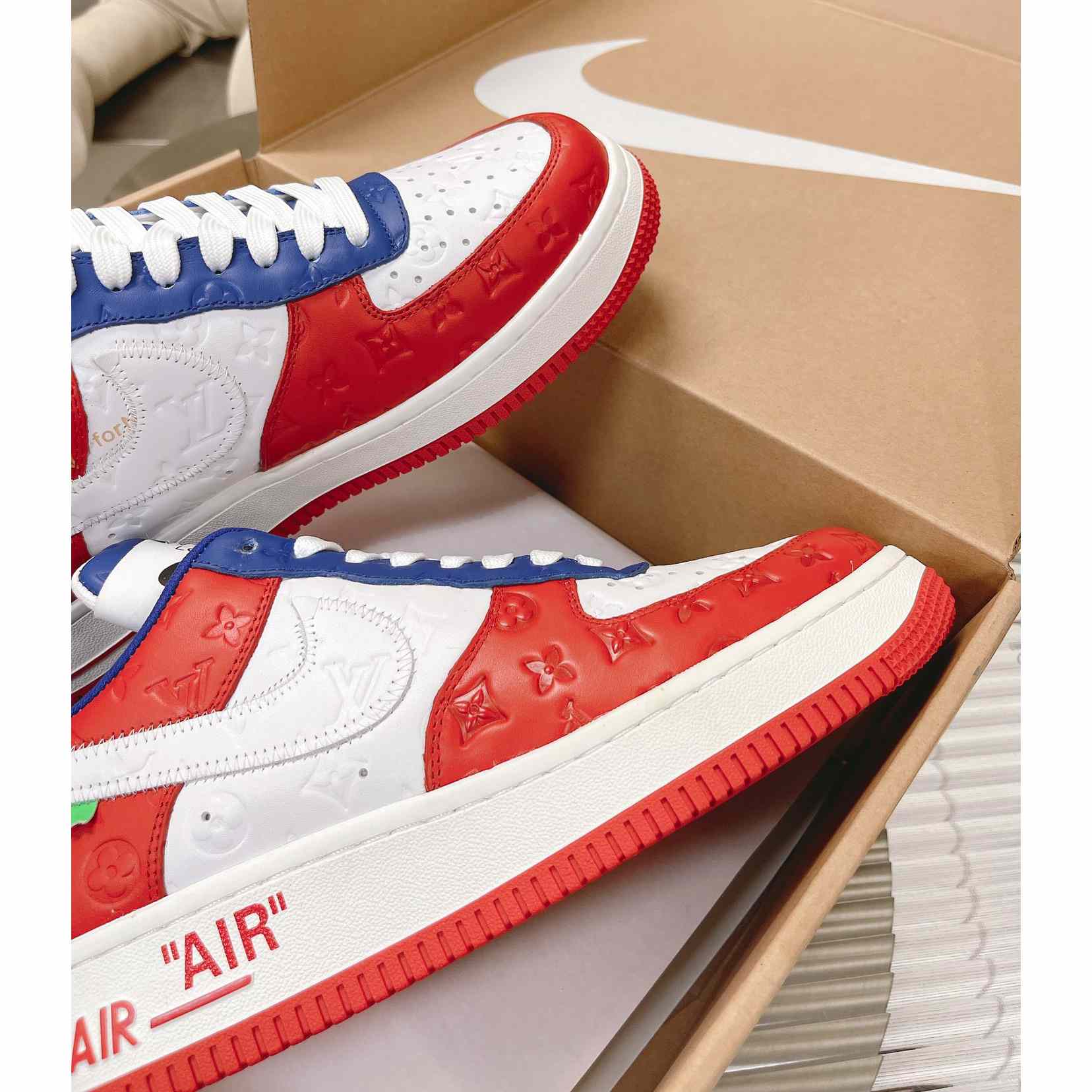 Louis Vuitton x Air Jordan1 Low AJ1 Sneaker - PerfectKickZ