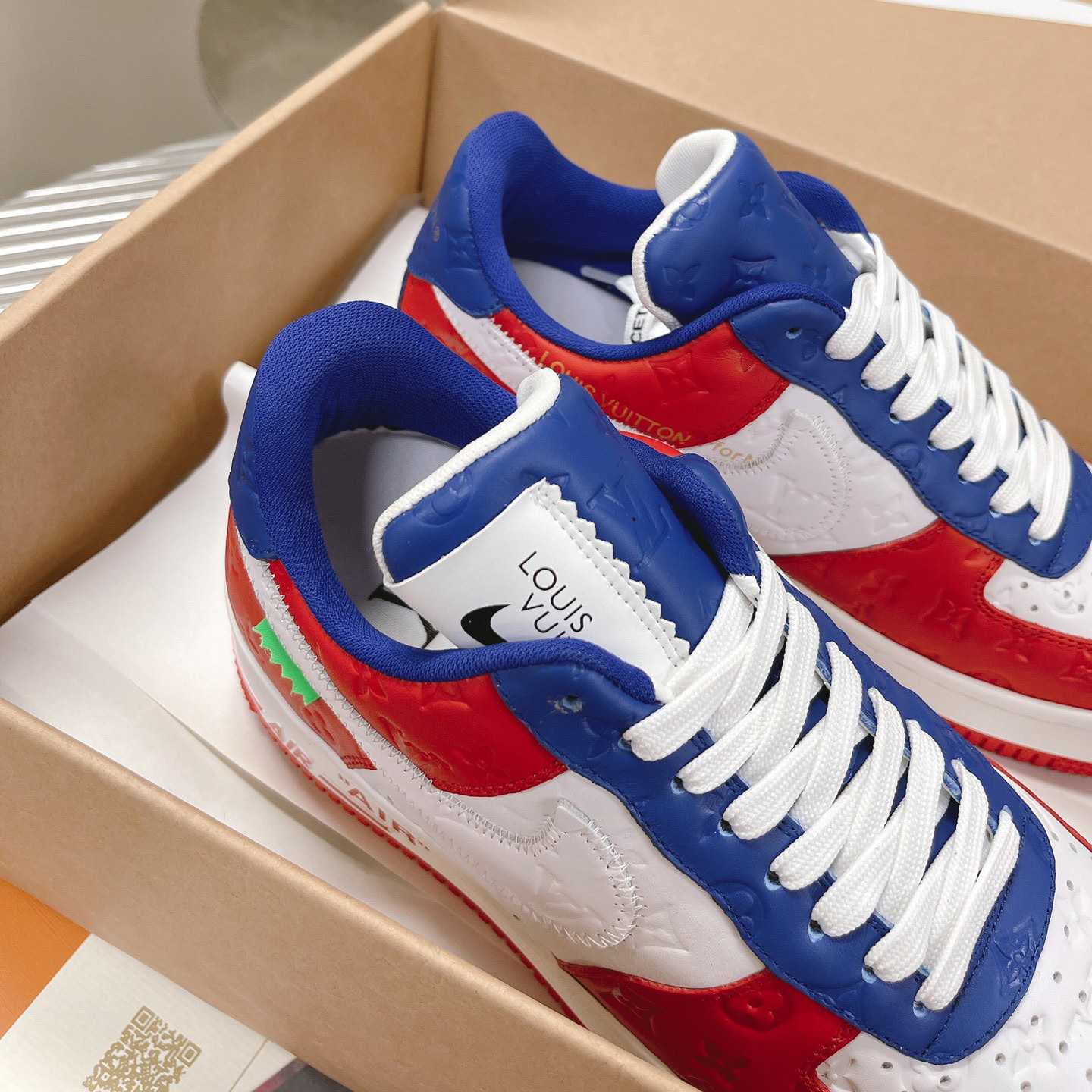 Louis Vuitton x Air Jordan1 Low AJ1 Sneaker - PerfectKickZ