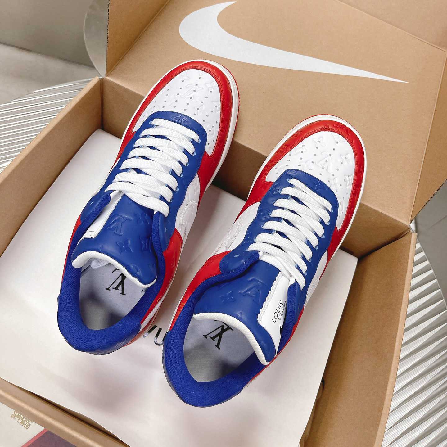 Louis Vuitton x Air Jordan1 Low AJ1 Sneaker - PerfectKickZ