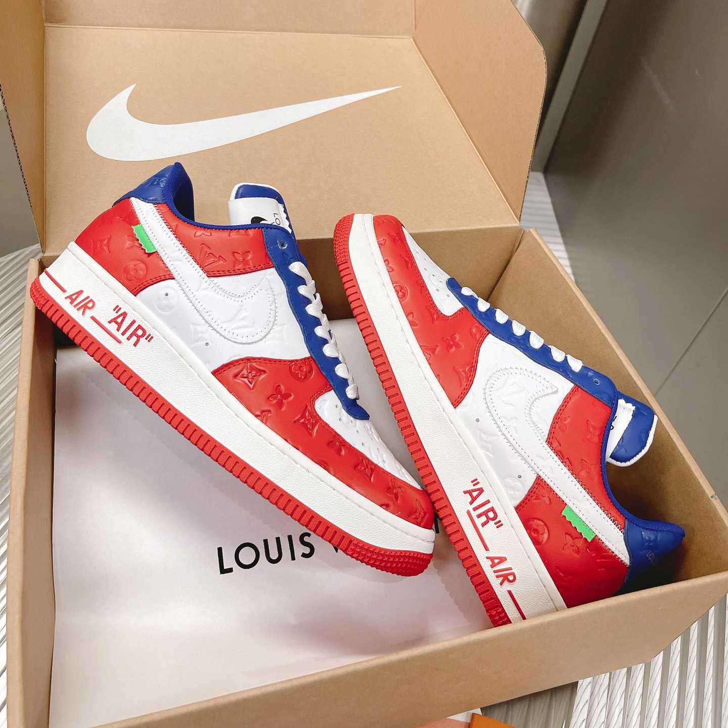 Louis Vuitton x Air Jordan1 Low AJ1 Sneaker - PerfectKickZ