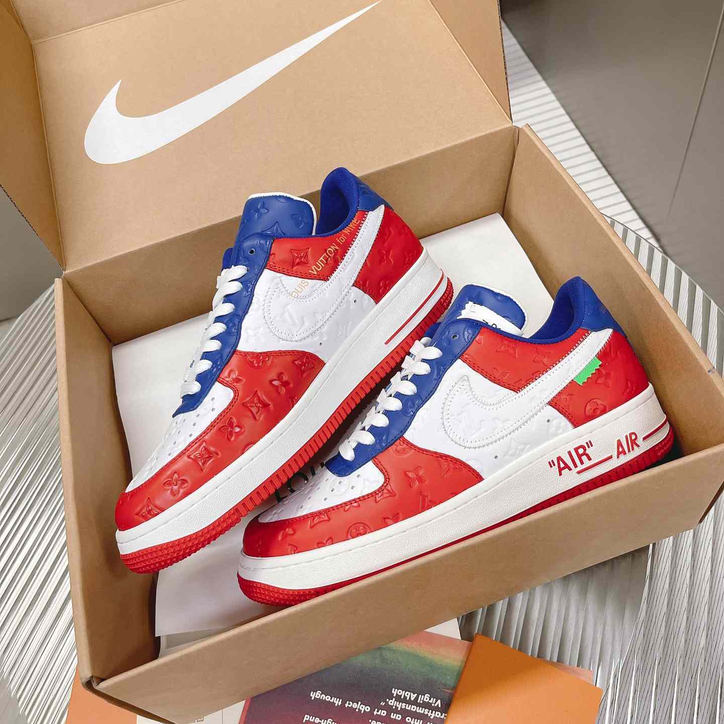 Louis Vuitton x Air Jordan1 Low AJ1 Sneaker - PerfectKickZ