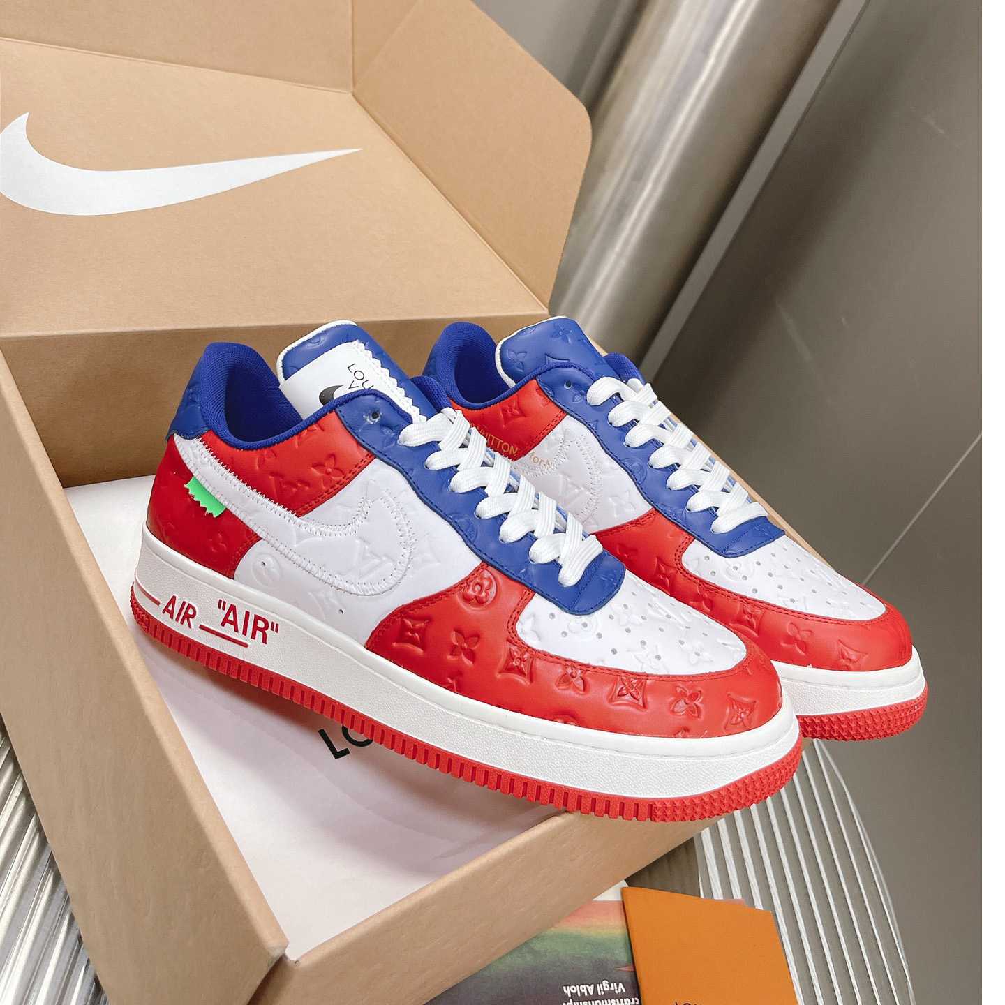 Louis Vuitton x Air Jordan1 Low AJ1 Sneaker - PerfectKickZ