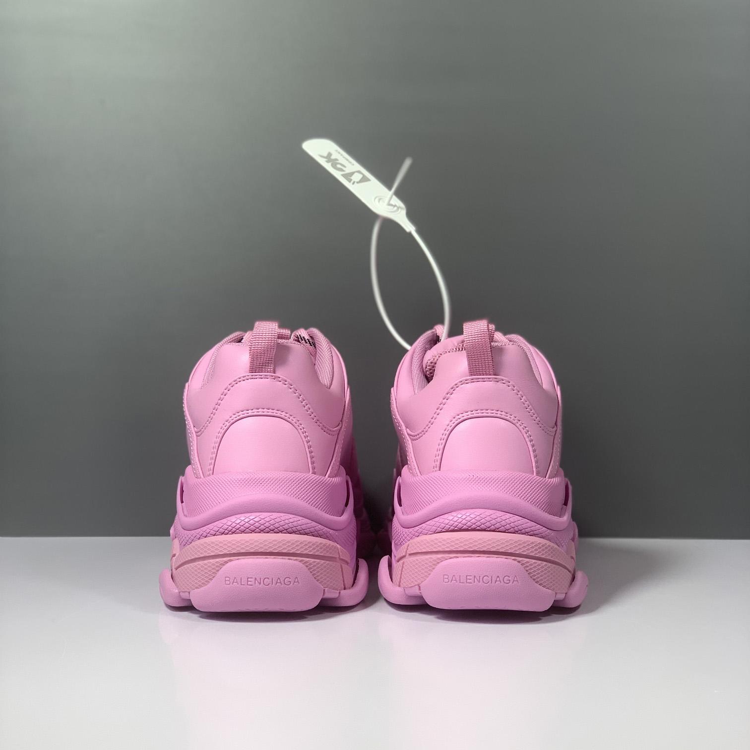 Balenciaga Triple S Sneaker In Pink Technical Material - PerfectKickZ