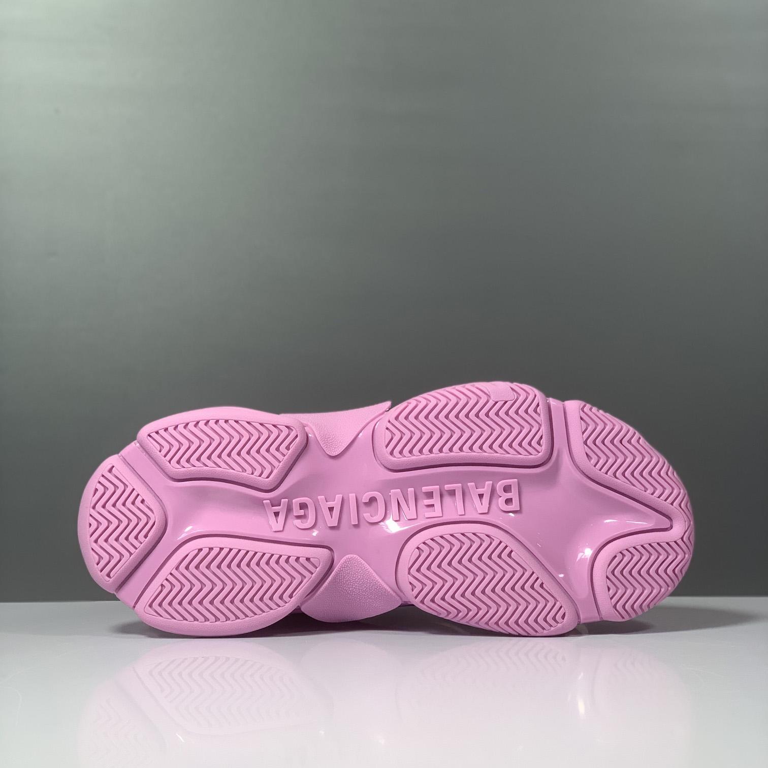 Balenciaga Triple S Sneaker In Pink Technical Material - PerfectKickZ