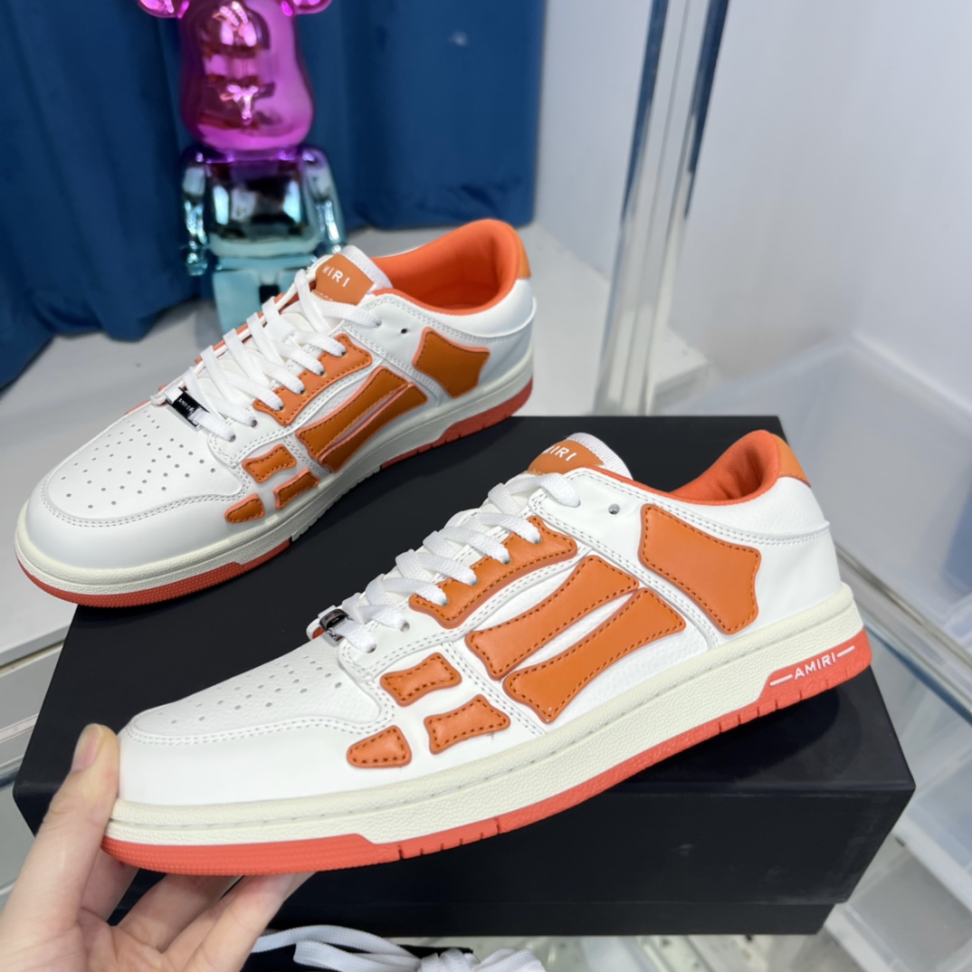 Amiri Skel-Top Low Sneaker - PerfectKickZ