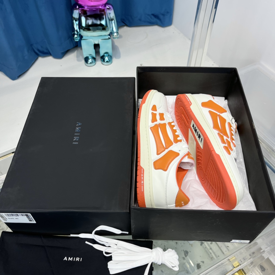 Amiri Skel-Top Low Sneaker - PerfectKickZ
