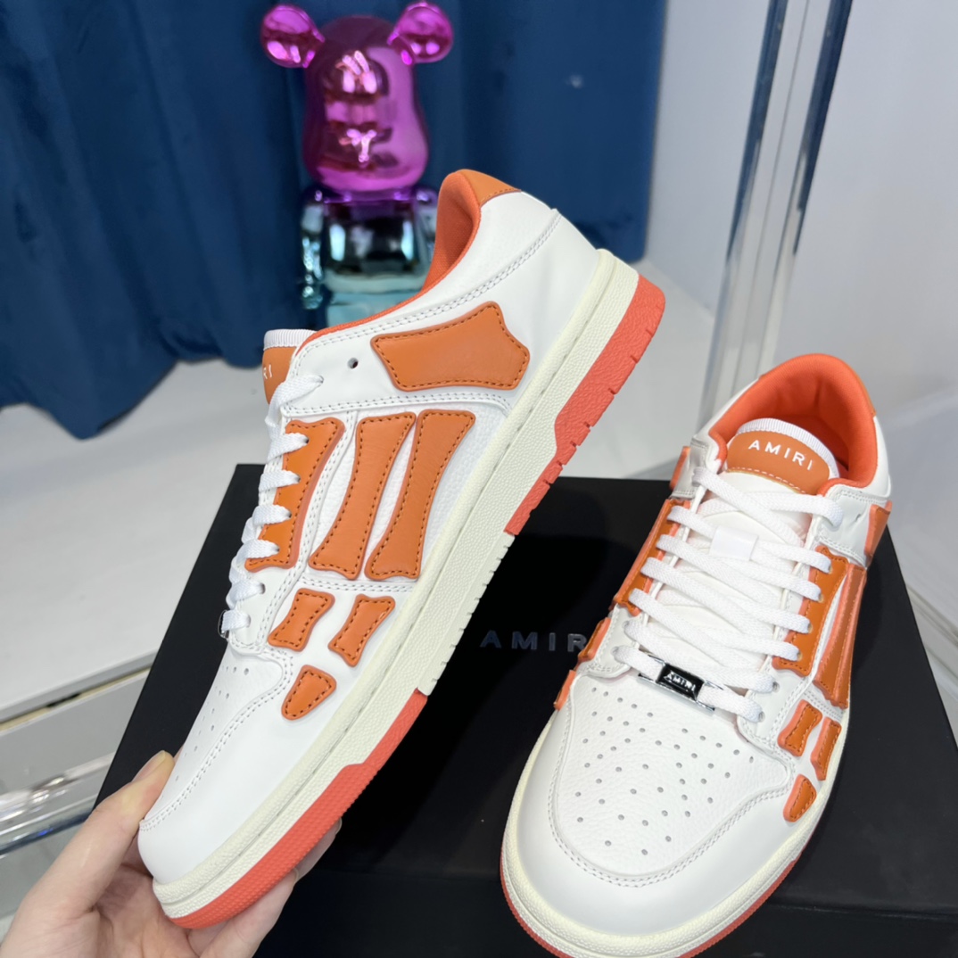 Amiri Skel-Top Low Sneaker - PerfectKickZ