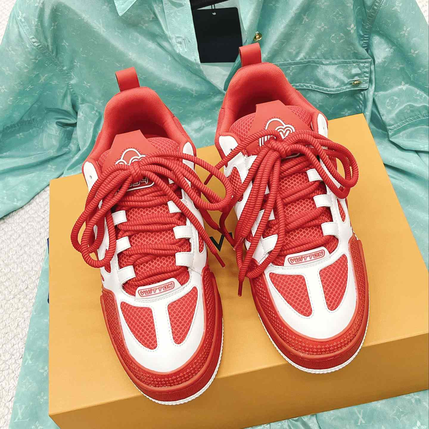 Louis Vuitton LV Trainer Sneaker     - PerfectKickZ