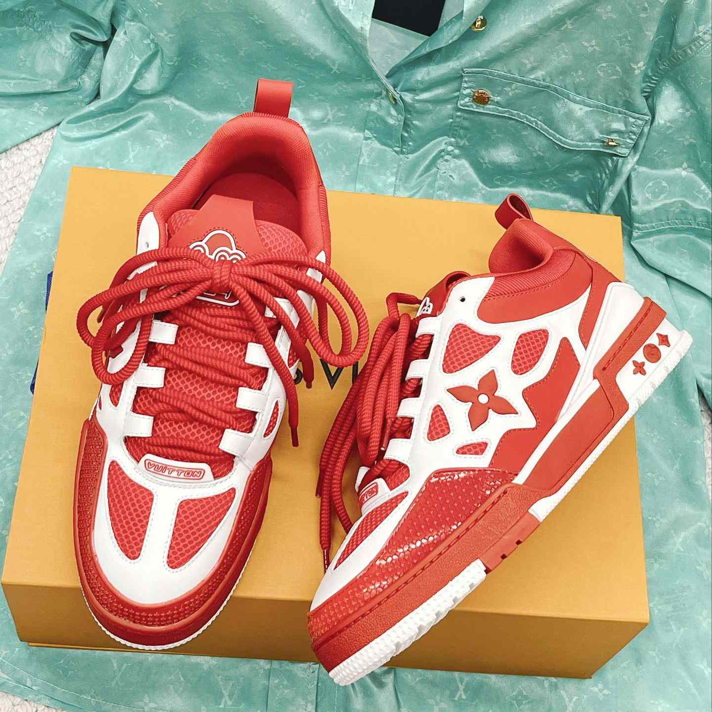 Louis Vuitton LV Trainer Sneaker     - PerfectKickZ