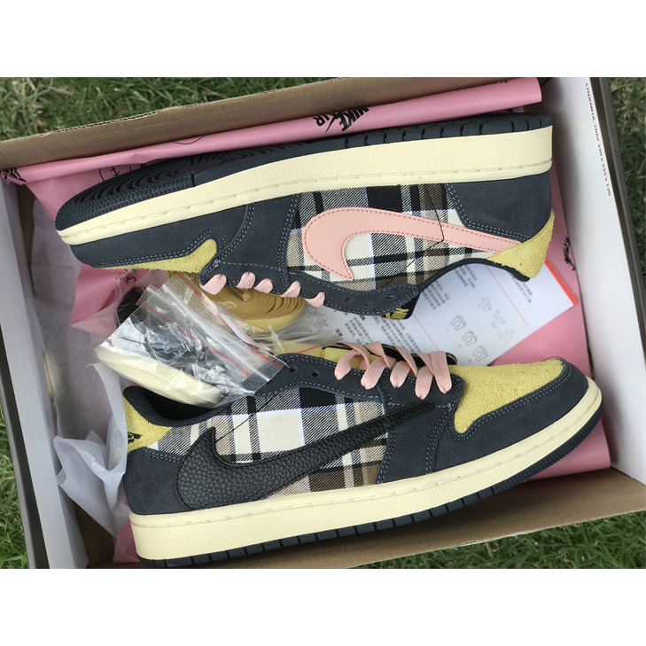Fragment x Travis Scott x  Air Jordan 1 Low Sneaker  CQ4277-618 - PerfectKickZ