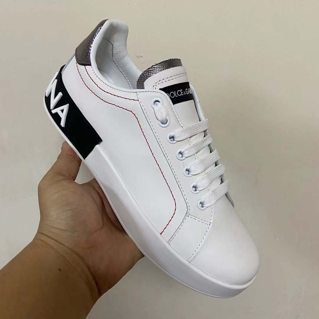 Dolce & Gabbana Calfskin Nappa Portofino Sneakers - PerfectKickZ