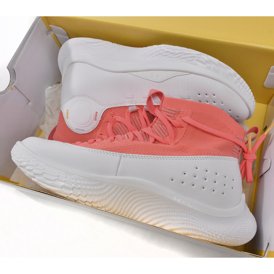 Under Armour Curry FloTro White Red Sneaker   3024861-100 - PerfectKickZ
