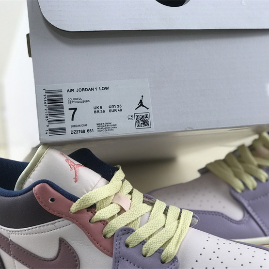 Air Jordan 1 Low 'Canvas' Sneaker   DZ2768-651 - PerfectKickZ