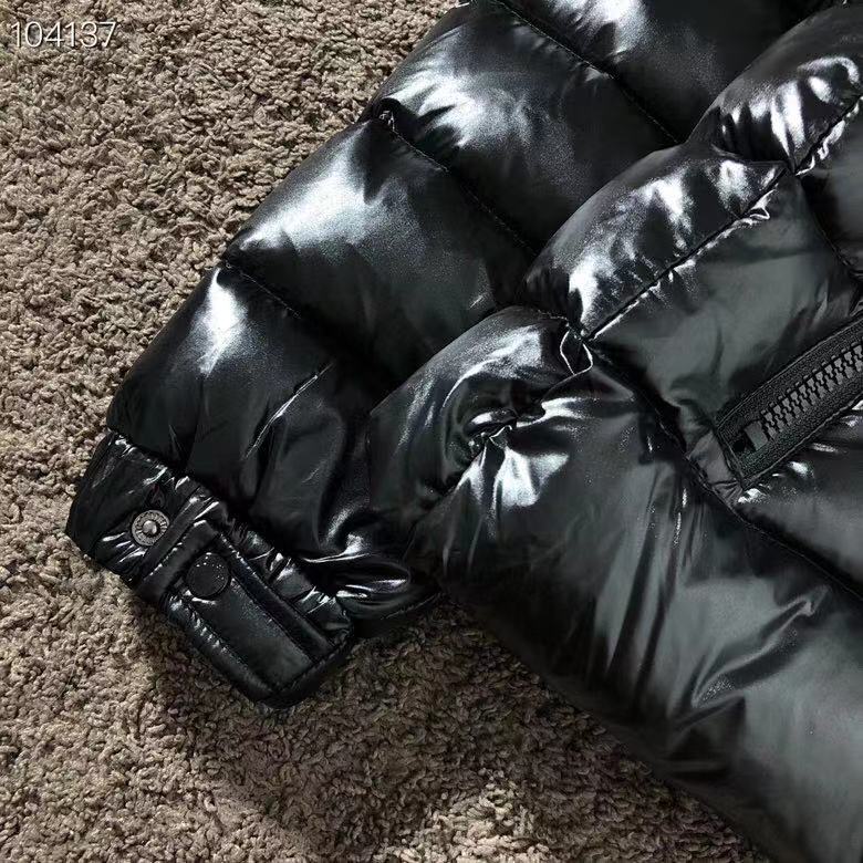 Moncler Black Down Badyfur Jacket - PerfectKickZ